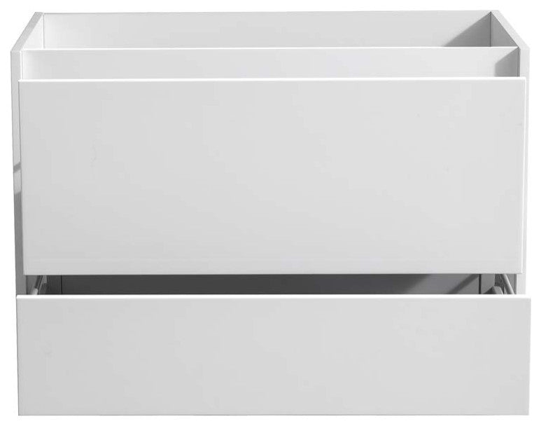 Fresca Catania 36" Gloss White Wall Hung Cabinet