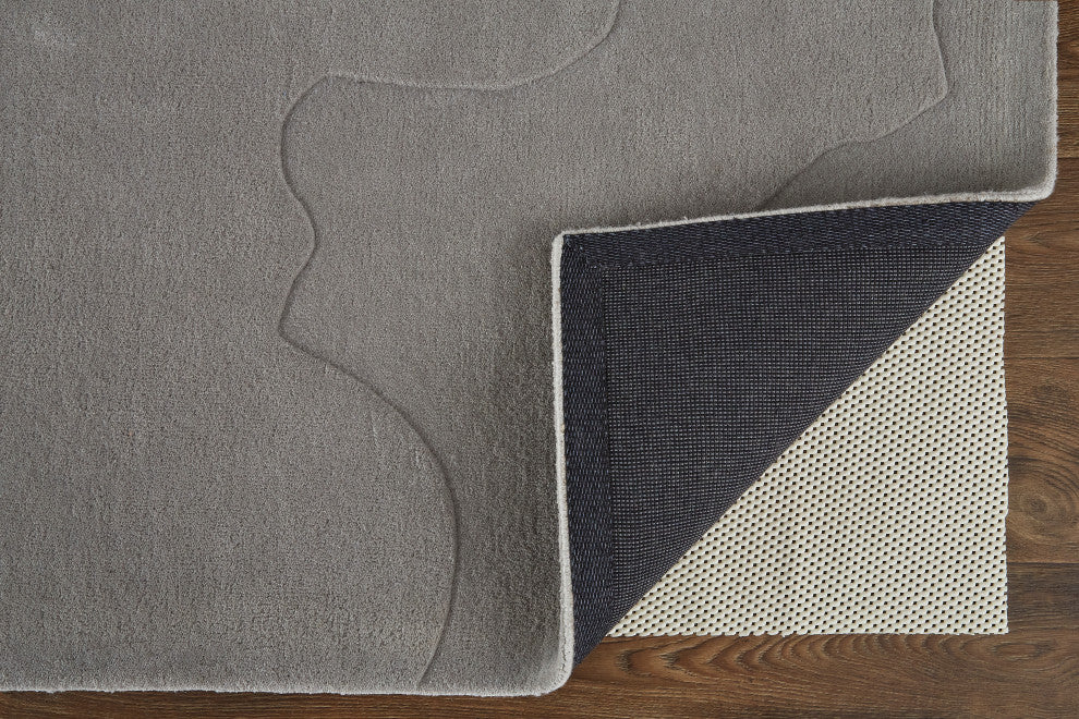 Weave & Wander Arwyn Modern Wool Rug, 8'x10'
