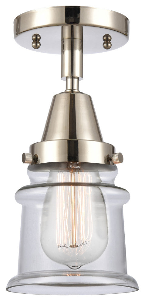 INNOVATIONS LIGHTING 447-1C-PN-G182S Small Canton Flush Mount