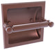 Carolina Recessed Toilet Paper Holder, Antique Copper