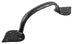 Renovators Supply Kitchen Cabinet Handles 10" Black Wrought Iron Cabinet Pulls