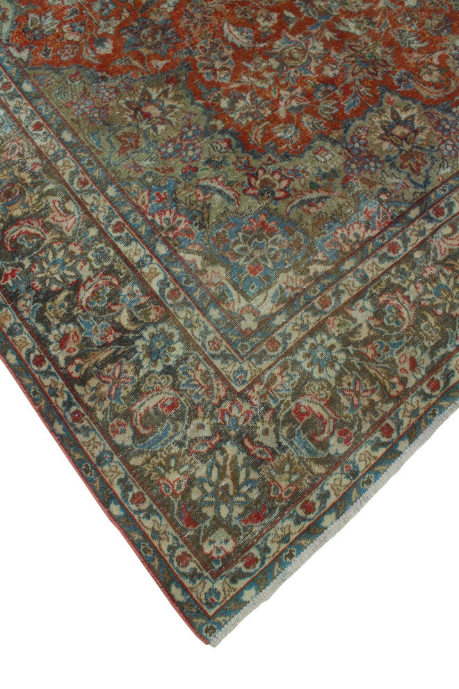 Semi Antique Amarisi Rust/Charcoal Rug, 9'0x13'3