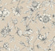 Passion Flower Toile Beige Wallpaper