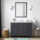 OVE Decors Tahoe Vanity With Mirror, Dark Charcoal, 48"