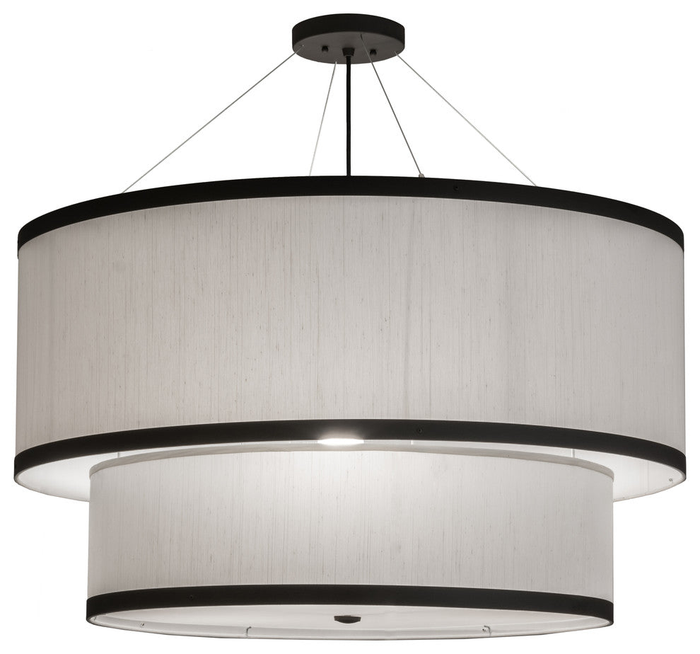 36W Cilindro 2 Tier Textrene Pendant