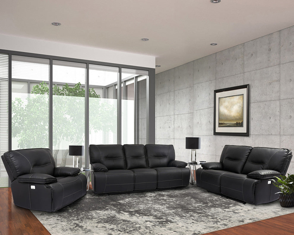 Parker Living Spartacus Power Sofa, Black
