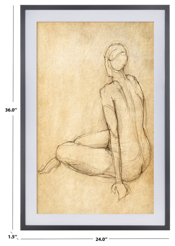 Safavieh Go Figure 24 x 36 Wall Art