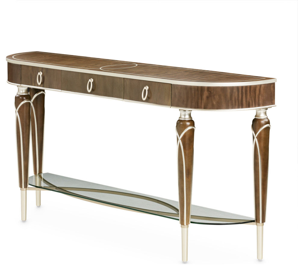 Villa Cherie Console Table - Hazelnut