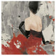 "Beautiful Gaze II Neutral" Digital Paper Print by Albena Hristova, 26"x26"