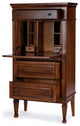 Classic Olive Ash Burl Secretary