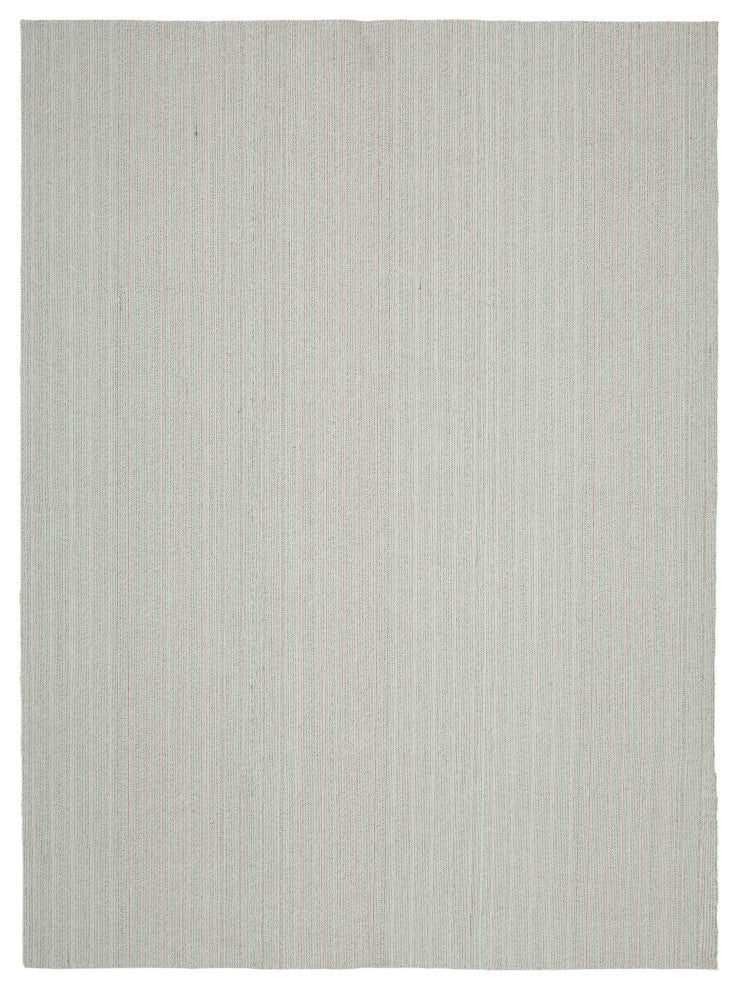 Rug N Carpet - Handmade Turkish 8' 10'' x 12' 2'' Modern Design Wool Kilim Rug