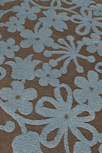 Hand Tufted Grey Wool Area Rug