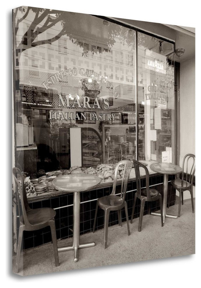 "Mara''s Caffe - 1" By Alan Blaustein, Giclee Print on Gallery Wrap Canvas