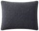 Stonewashed Cotton Gauze Pillow Sham, 1PC, Charcoal, King