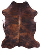 Organic Natural Hair-On Cowhide Area Rug 7' 6" X 6' 4" C1982
