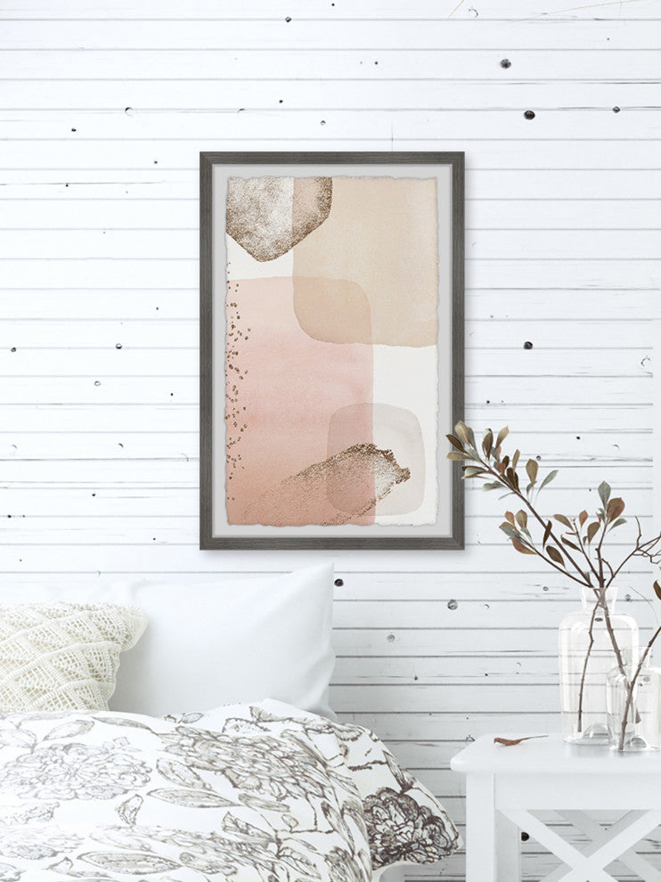 "Complex Dimension" Framed Painting Print, 12x18