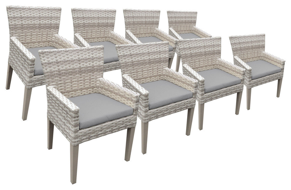 8 Fairmont Dining Chairs With Arms