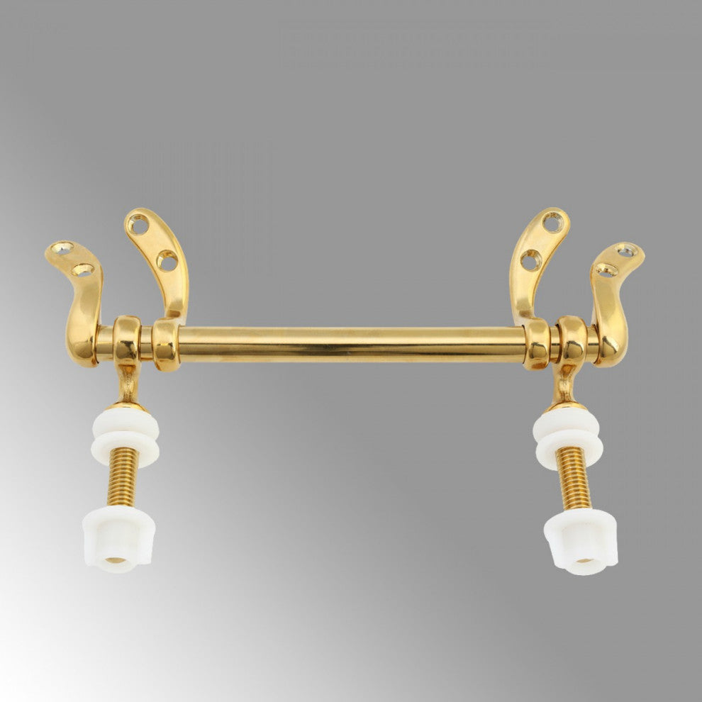 Polished Brass Toilet Seat Hinge Replacement Hinge