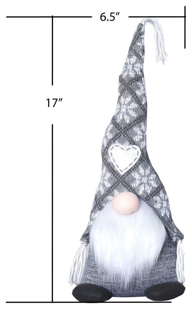 Christmas Gnomes, Gray White