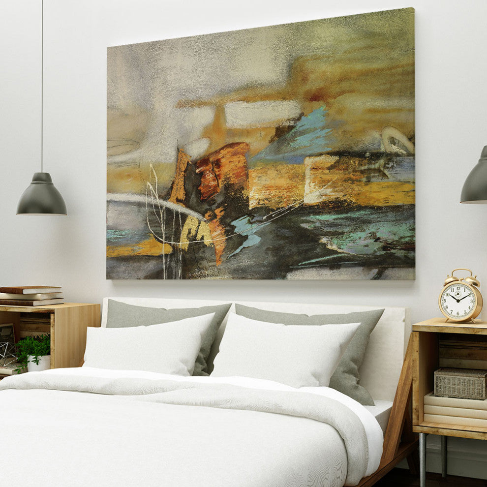 "Composicion II" Fine Art Giant Canvas Print, 54"x72"