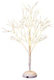 2' LED Tree With Warm White Lights