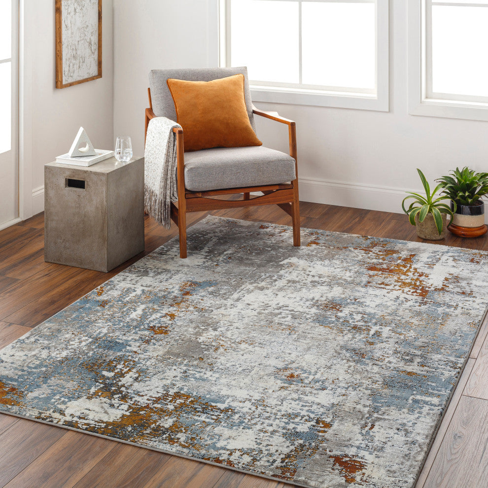 Allegro plus AGP-2304 Brown Machine Woven 10' x 14' Rug