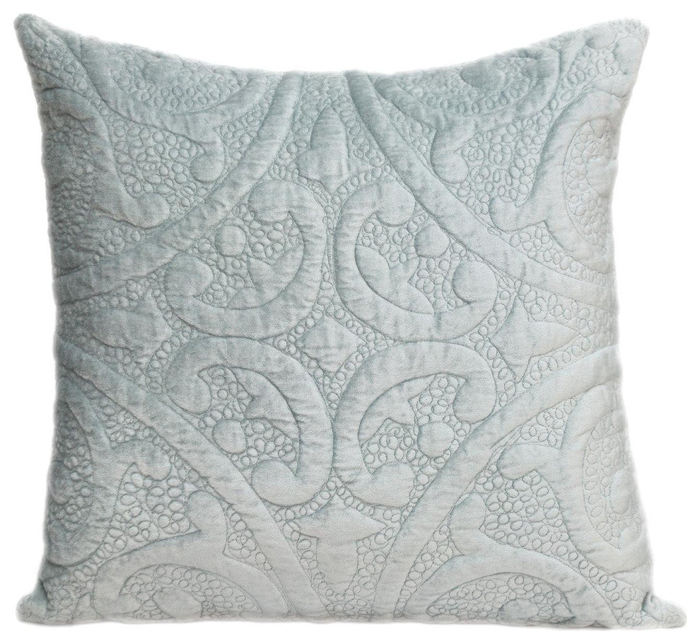 Parkland Collection Cristal Gray Throw Pillow