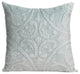 Parkland Collection Cristal Gray Throw Pillow