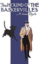 The Hound of the Baskervilles #2 (Book Cover)- Gallery Wrapped Canvas Art