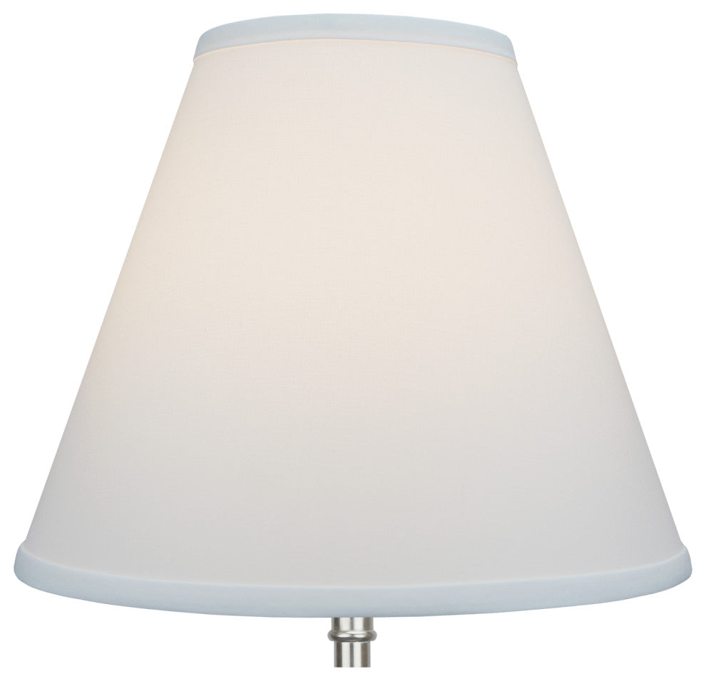 Fenchel Shades 6"x13"x11" Spider Attachment Empire Lamp Shade, Linen White