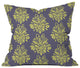 Morgan Kendall Green Lace Throw Pillow, 16"x16"