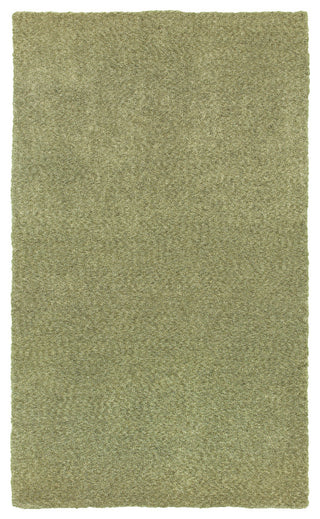 Hailey Heathered Green Hand-Crafted Area Rug, 5'x7'