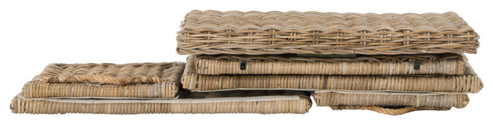 happimess Jacob 30" Wicker Storage Trunk, Natural