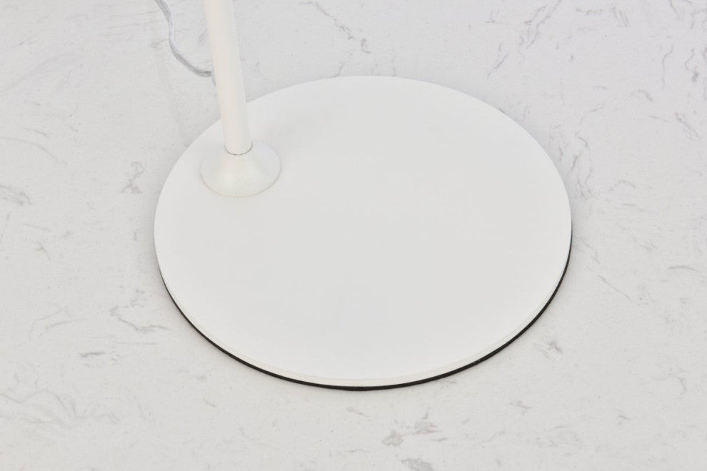 Lena 1-Light White Table Lamp