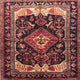 Ahgly Company Indoor Square Traditional Area Rugs, 8' Square
