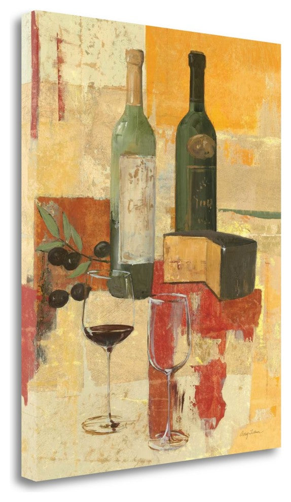 "Contemporary Wine Tasting III" By Avery Tillmon, Giclee on Gallery Wrap Canvas