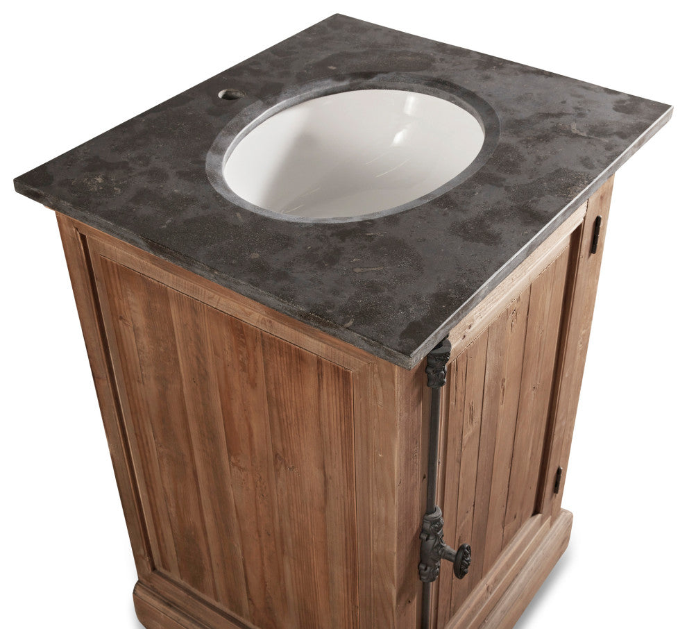 26" Reclaimed Pine Single Bath Vanity