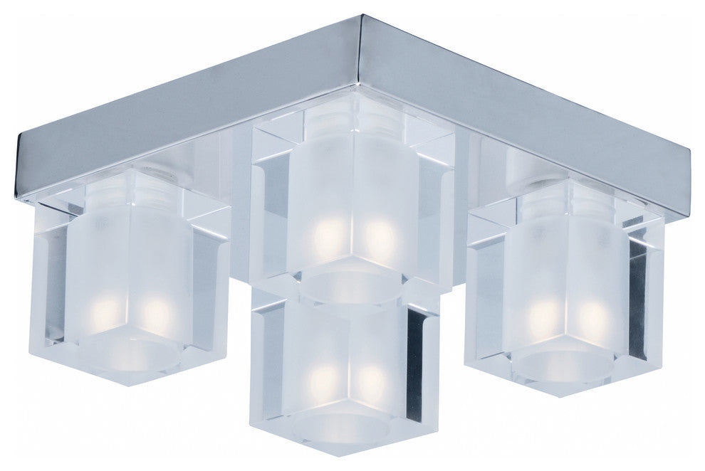 Blocs LED 4-Light Flush Mount