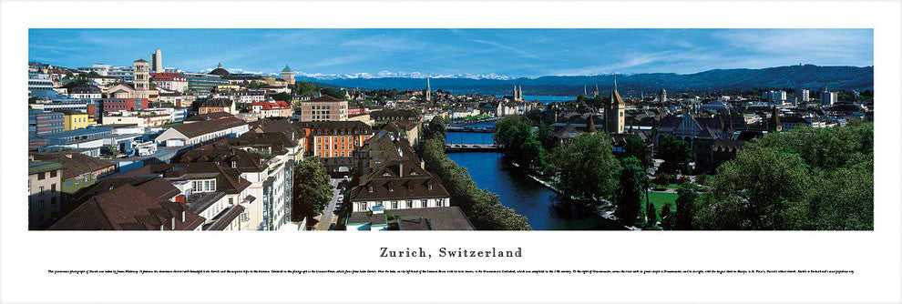 Zurich, Switzerland, Unframed
