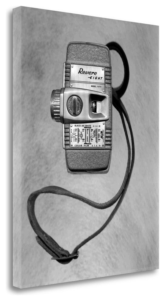 "Retro Point And Shoot - 10" By Alan Blaustein, Giclee on Gallery Wrap Canvas