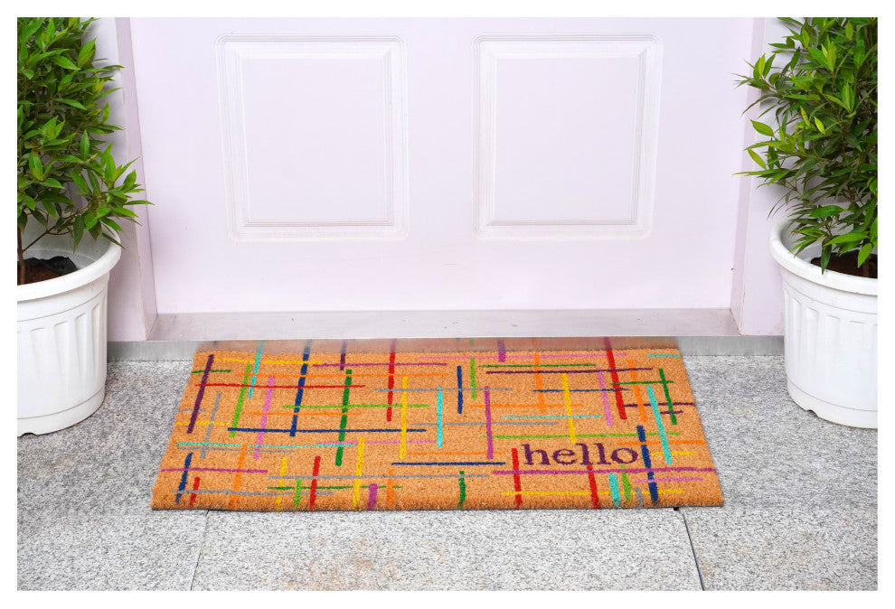 Calloway Mills Colorful Lines Doormat 17"x29"