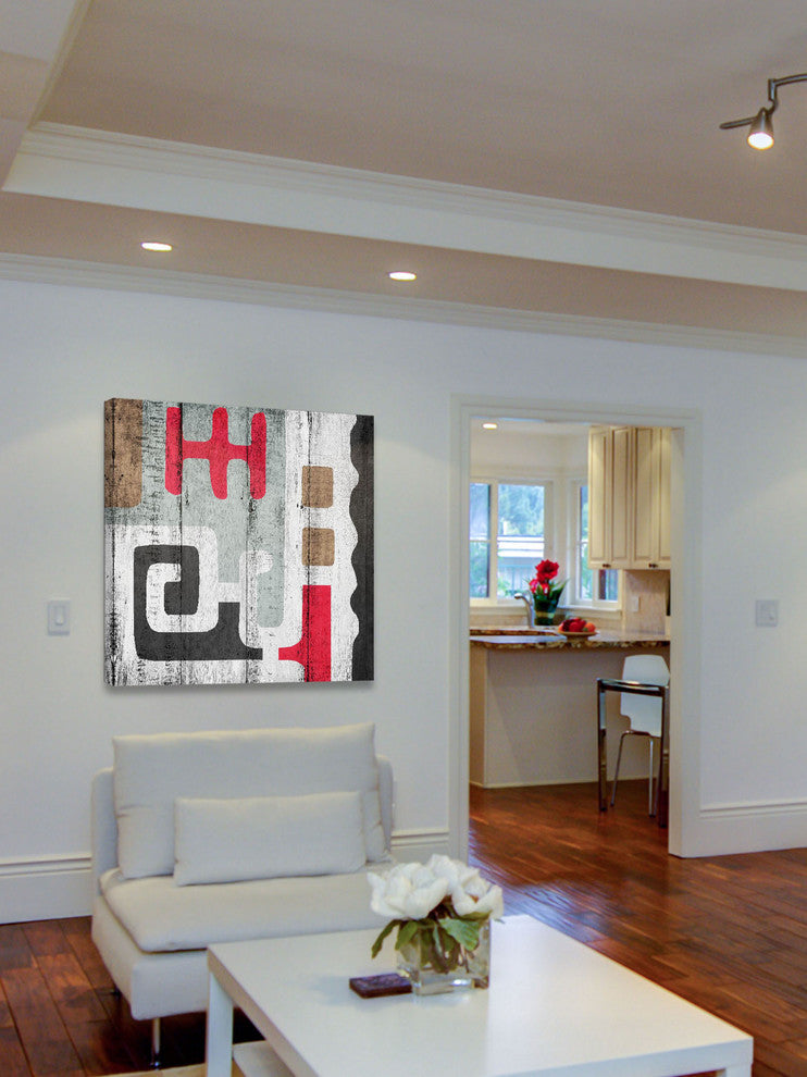 "Deco Rhapsody V" Painting Print on Canvas by Irena Orlov