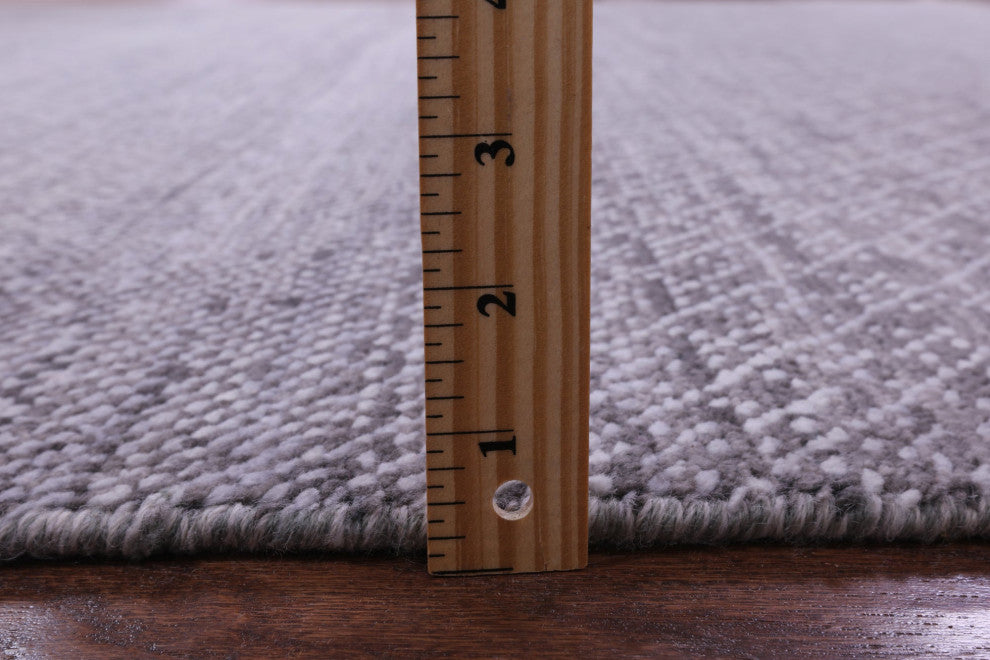 8' 2" X 9' 9" Savannah Grass Handmade Wool Rug - Q13232