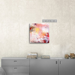 Ready2HangArt 'Rose Water I' Abstract Canvas Wall Art