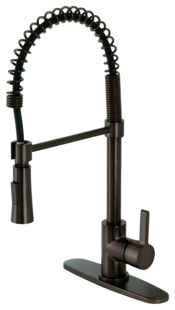 LS8675CTL Continental Single-Handle Pre-Rinse Kitchen Faucet, Oil Rubbed Bronze