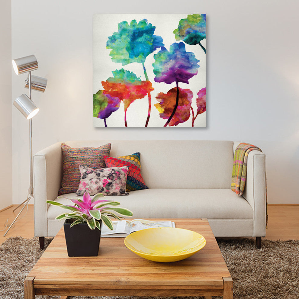 "In Full Bloom II" by Vanessa Austin, Canvas Print, 37x37"