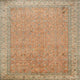 Ahgly Company Indoor Square Traditional Area Rugs, 7' Square