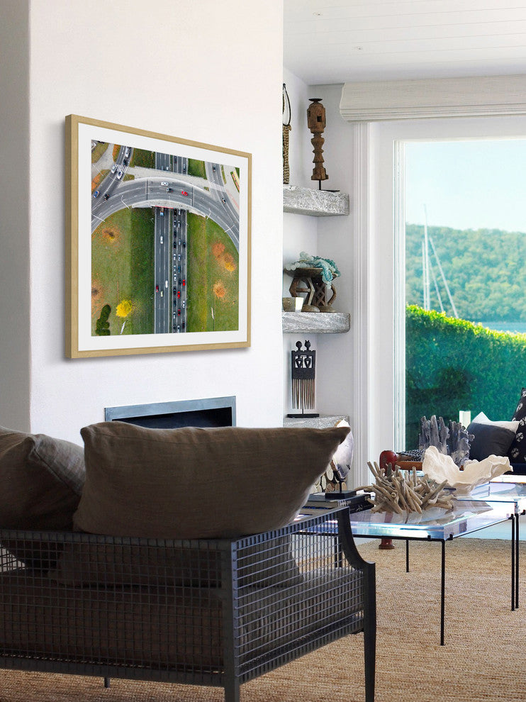 "Underpass" Framed Print by Karolis Janulis