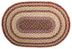 Creme Braided Rug, 36"x60"