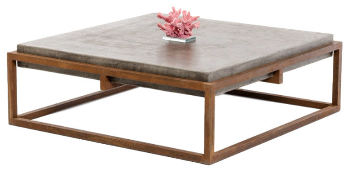 Modrest Shepard Modern Concrete Coffee Table